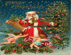 Santa claus vintage 348